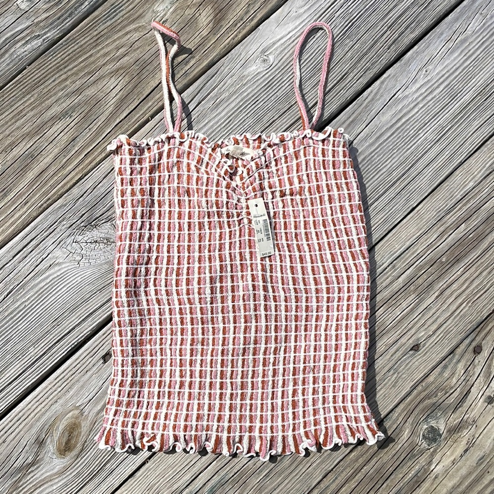Smocked Madewell Tank